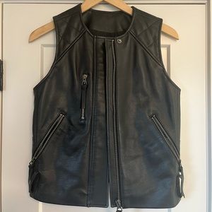 Madewell Leather Vest